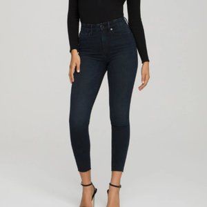 Good American Good Waist Cropped Skinny Jeans